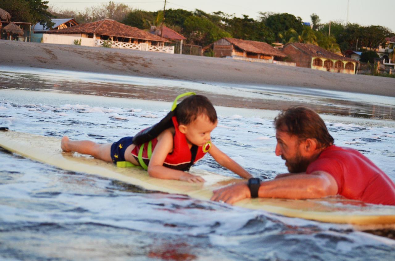 Sirena Surf Lodge Miramar Nicaragua Kültér fotó